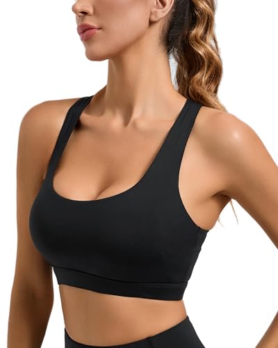 RUNNING GIRL High Impact Sports Bras for Women High Support Women’s Sports Bra Racerback Workout Running Bra3