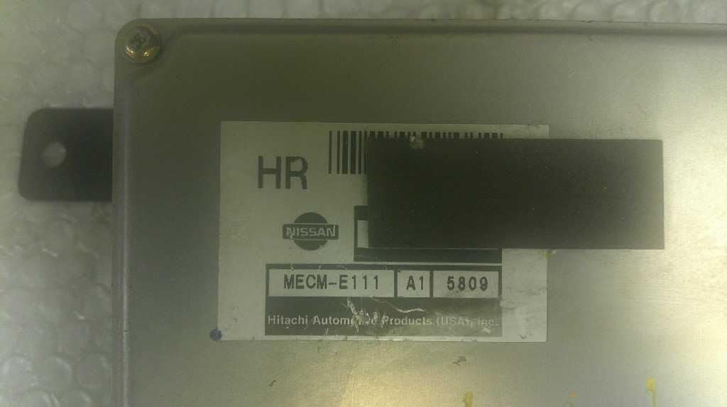 Engine ECM Control Module Fits 1995 95 Compatible with Nissan Pickup MECM-E111 A1 MECME111A1