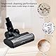 Turbine Bürste für Dreame R20 T20 T30 R30 V12 V12 Pro T20 pro V11SE R10, Elektrische Bürste mit LED Scheinwerfern, Zubehör mit SchnellspannerBürste für Hartboden und Teppiche