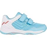 Abriebfeste Gummi-Außensohle Pro Touch Unisex-Kinder Rebel 3 Volleyball-Schuh, Blue Light White, 38 EU