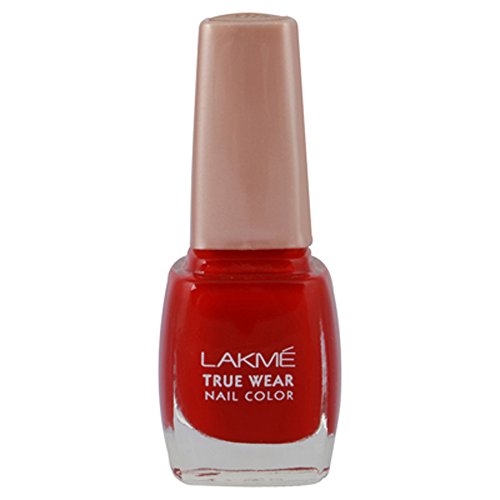 Image of Lakme True Wear Nail Color, Reds & Maroons 404, 9 ml