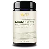 hu´care® Microbiome – Nahrungsergänzungsmittel für den Darm – Kräuter- und Gewürzextrakten, Nukleotiden, L-Glutamin, Magnesium, Zink & Vitaminen – Zur gezielten Nährstoffergänzung – 90 Kapseln