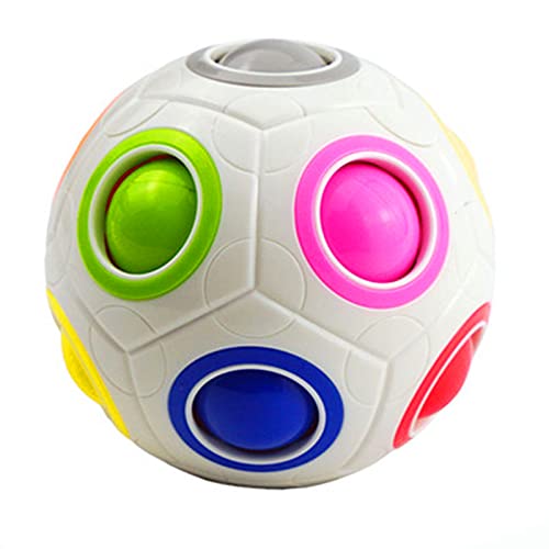 CuberSpeed shengshou Magic Rainbow Ball Cube sengso 12 Holes Magic Rainbow Ball Puzzle
