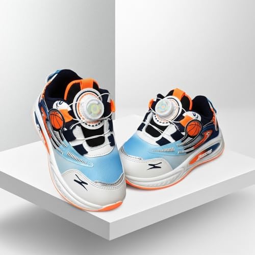 Image of Athletic Sneakers with Dial Closure, Comfortable, Attractive Colour Combination, Chunky Sole, Sports Running Shoes
