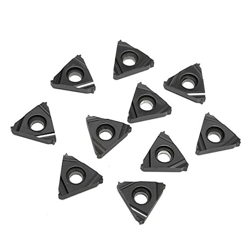 10pcs 16 ER 1.25 ISO LDA Carbide Threading Inserts Turning Tool Holder
