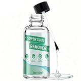 WEILAOK Solvente per Colla Cianoacrilica con Spazzola Pulizia Precisa,50ml