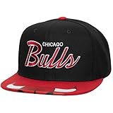 Mitchell & Ness NBA Big Bouth Gorra Snapback Chicago Bulls, Negro , Talla única