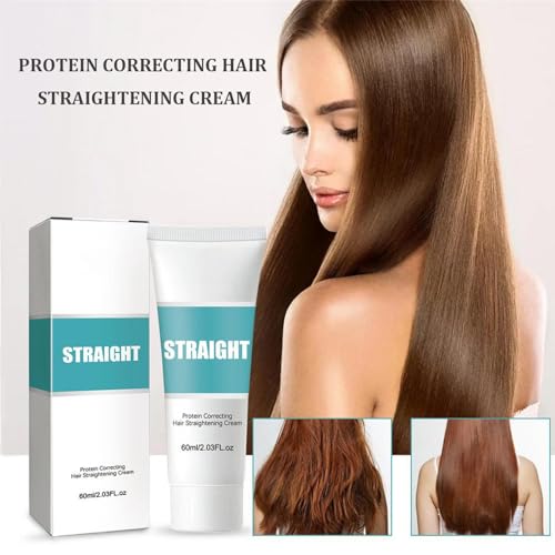 Hair Straightening Cream, Hair Gloss and Silk, Hair Protein Correcting, Hair Straightening - Image 2