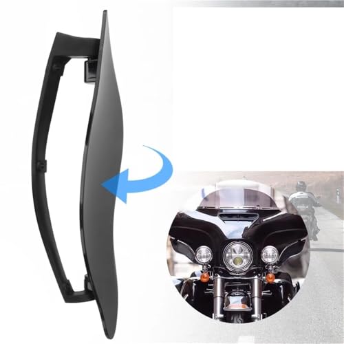 Déflecteur d'air moto en ABS de qualité supérieure pour carénage Tri Glide CVO et Touring - 5