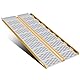 LIEKUMM Rollstuhlrampe Klappbar 152 cm, 300 kg Tragkraft, Rollstuhlrampe für Treppen & Türschwellen, Auffahrrampe Rollstuhl aus Aluminium, Rampe für Rollstuhl Zuhause
