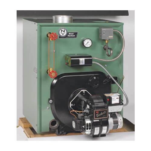 Amazon.com: CL4-175 112,000 BTU Output, Cast Iron Steam Boiler w/Tankless  Coil (Packaged) : Everything Else