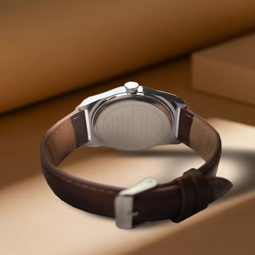Image of Carlington Aristocrat Series Analog Watches for Men with Premium Leather Strap - CT 1072