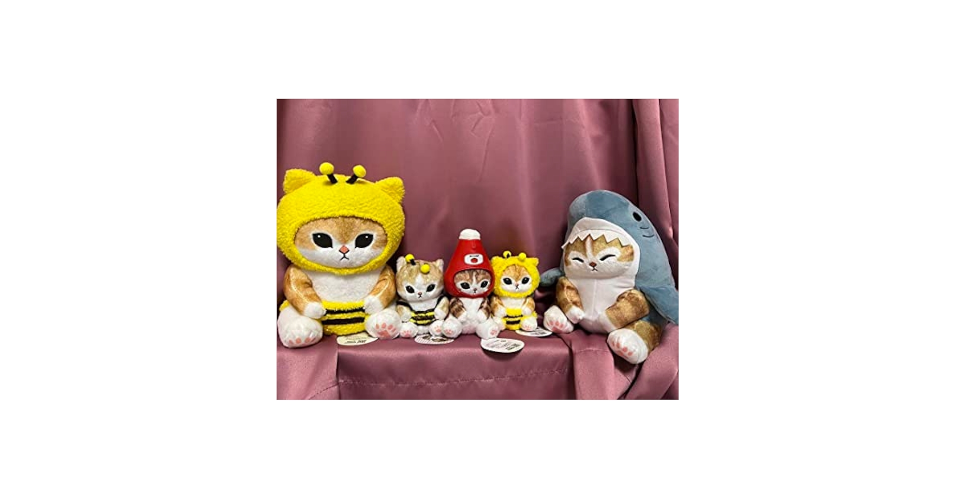 モフサンド ミツバチにゃん ケチャップにゃん サメにゃん ぬいぐるみ Amazon.co.jp: モフサンド ミツバチにゃん ケチャップにゃん