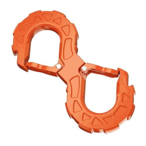 Opérations de récupération de véhicule crochet de remorque orange S - 3