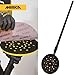 Mirka DecoSander 3″x9″ & 9″ Manual Pole Sander – Dust-Free Wall & Ceiling Sanding Tool with Adjustable Telescopic Shaft, Interchangeable Pads, Click & Slide System
