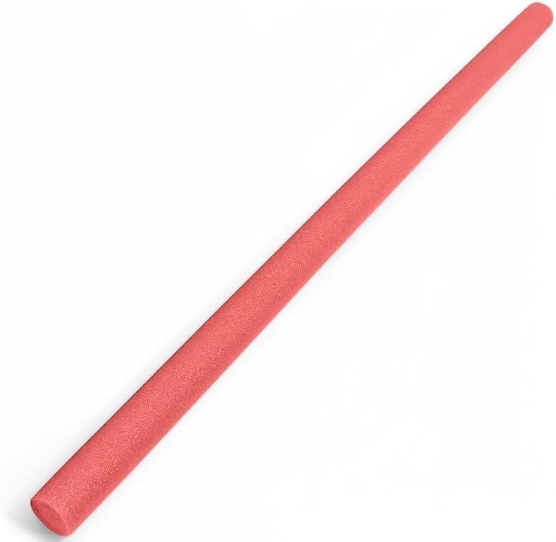 Flexible Swimming Pool Noodle Float Aid Swim Noodles Ring 1.5 Meter UK STOCK (1.5M Swimming Noddle -Red)