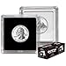 BCW 2x2-Inches Coin Snap Holder Quarter, 24.3mm, Bundle of 25