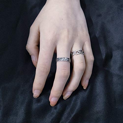 Mayhoop 12Pcs Open Toe Rings Adjustable Toe Band Ring Set Finger Foot Jewelry for Women Men3