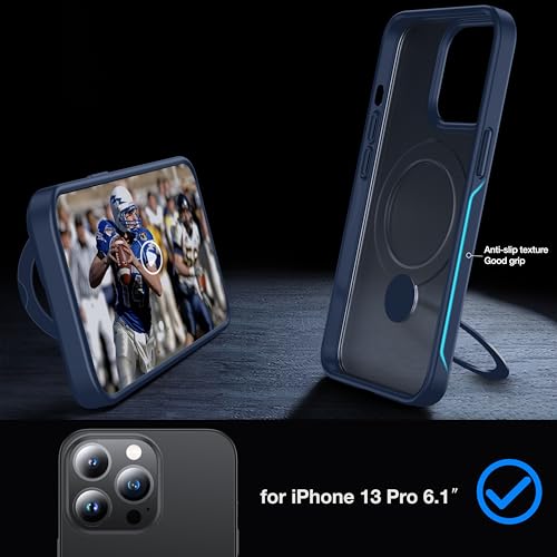 Coque iPhone 13 Pro magnétique rotative avec protection militaire rigide