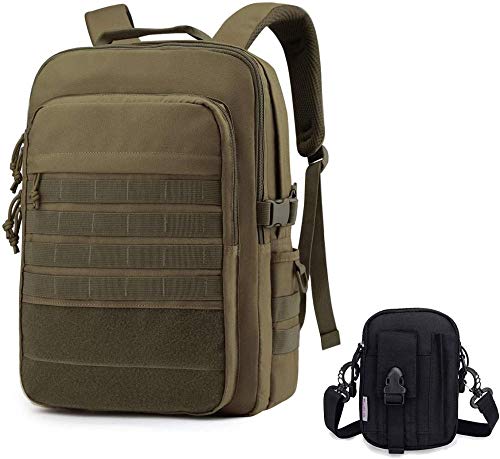 HUIQ   Mochila para computadora portátil táctica