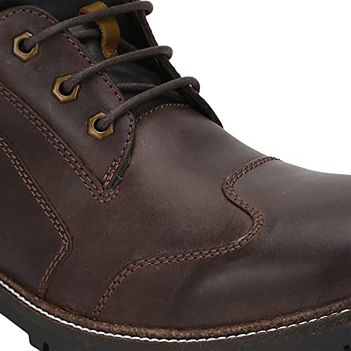 Image of Royal Enfield Marshall Boots Charcoal & Red