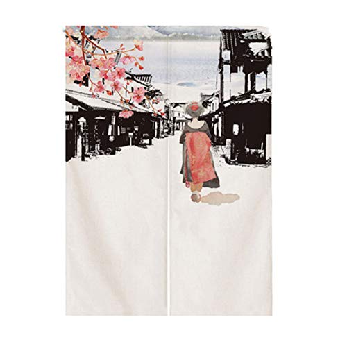 Tenda da ingresso in stile giapponese, Noren, per