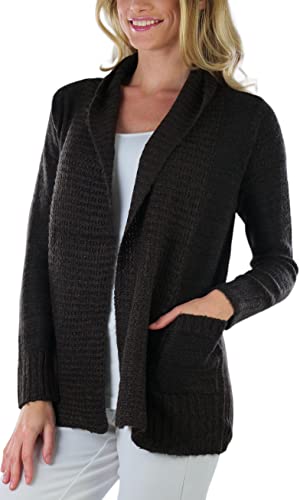 Image of ToBeInStyle Women's Warm Heavy Knit Long Sleeve Cardigans
