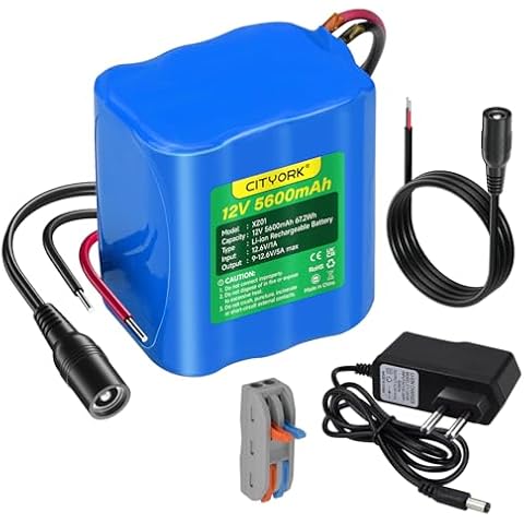 Batterie lithium-ion CITYORK 12 V 5600 mAh Cover