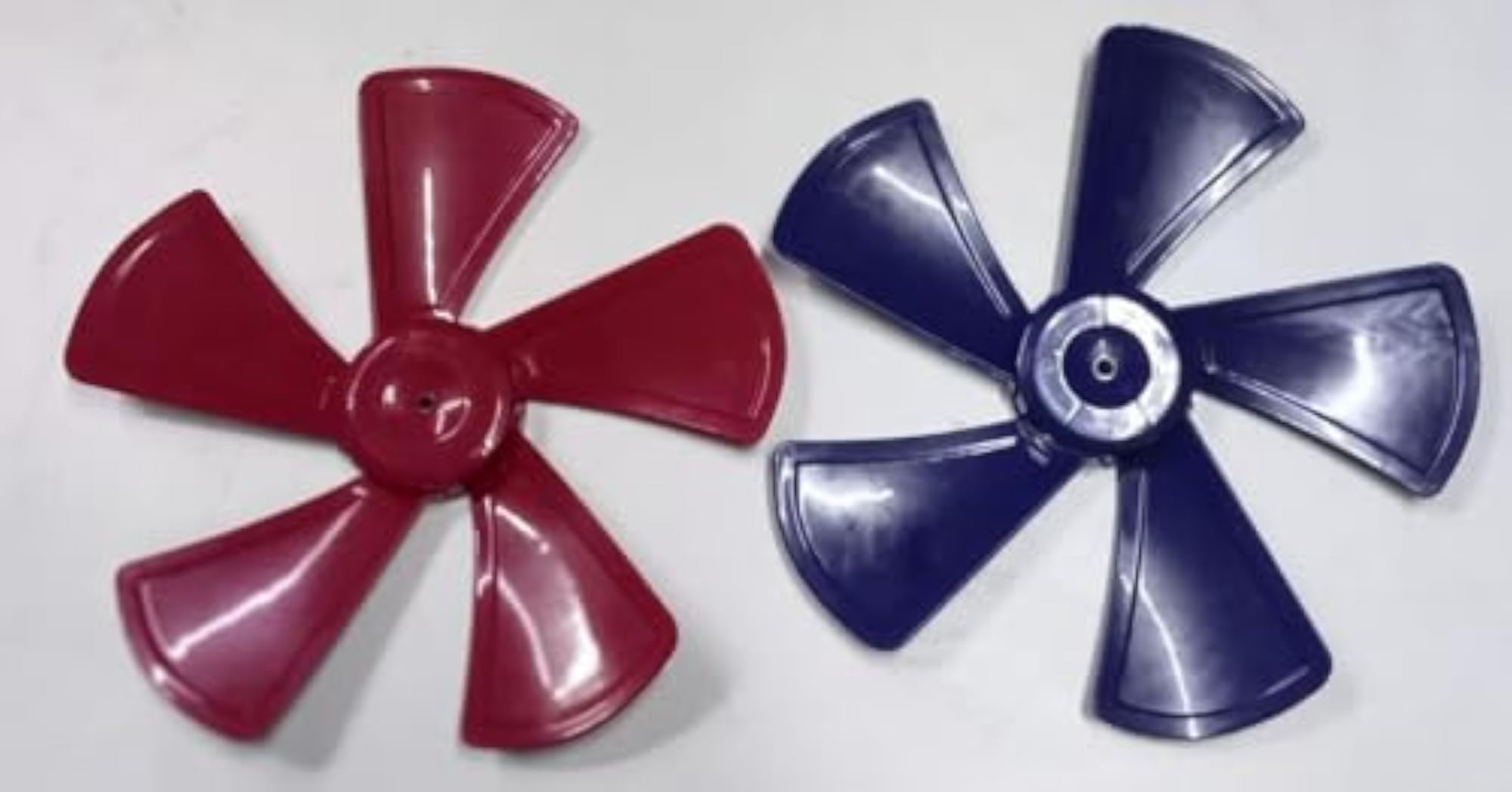 5 Leaves ABS Plastic Cooler Fan Blade, Multicolor
