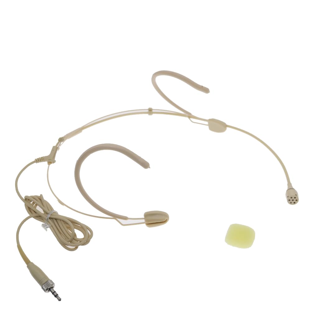 Professional SL8 Cardioid Vocal Headset Condenser Microphone for Sennheiser G2 G3 G4 Wireless Pack Strong Frame Cable Ear Hook Microphones