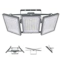 STASUN LED Flood Light Outdoor, Max Series 600W 60000lm 6000K Daylight IP66 Waterproof, Commercial Parking Lot Light,3 Heads for Yard Street Stadium House Floodlight Security Lights for Outdoor Area
