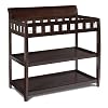 Delta Children Bentley Changing Table with Changing Pad, Chocolate