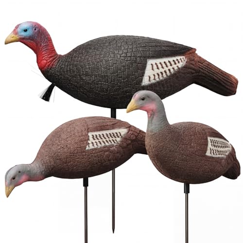 Poen 3 Pack Turkey Decoys...