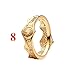 Artiyoo Game Throne Dragon Crown Ring Fit Women Fashion Gifts 925 Sterling Silver DIY Jewelry (Game Throne Dragon Crown Ring number 8)