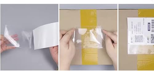 Rikyo 30 Pack Self-Adhesive Index Card Pockets With Top Open For Loading,Pockets Card Holder For Organizing Or Protecting Index Cards - Horizontal Clear Plastic Labels Holders (5.75X3.75) #TOP3