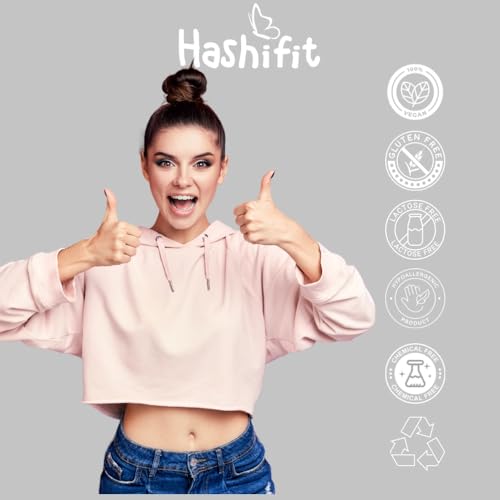 Hashifit Basis 1, Schilddrüse Komplex mit Selen, L-Tyrosin Yamswurzel Kurkuma und mehr, Wechseljahre Kapseln, Hashimoto Kapseln – Energie und Wohlbefinden, hochdosiert vegan, ohne Jod, Monatspackung