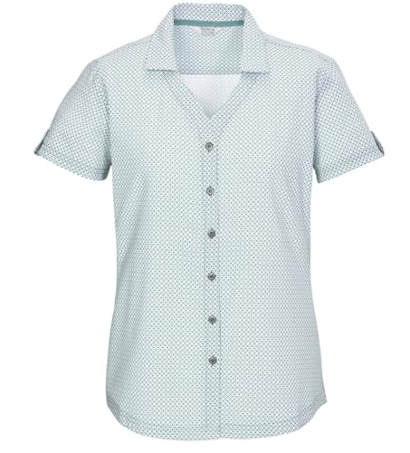 Killtec Bali Damen Funktionsbluse große Größen – leichte Sommerbluse, schnelltrocknend & elastisch, Regular Fit, nachhaltig aus recyceltem Polyester, ideal für Freizeit, Reisen & Outdoor