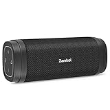 Zamkol Bluetooth Lautsprecher Musikbox 30W Bluetooth Box Tragbarer Lautsprecher Boxen mit Verbesserter Bass Kabelloser Stereoklang IPX6 Wasserdicht und Eingebautes Mikrofon
