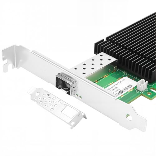 Image of Vogzone 25GbE NIC Card for Mellanox MCX4111A-SFP28-X4, PCIe 3.0 x4 25Gb Ethernet NIC with Mellanox ConnectX-4 Lx Chipset, Single SFP28 Network Card Support RDMA