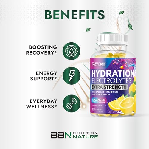 Built by Nature Hydration Electrolyte Gummies