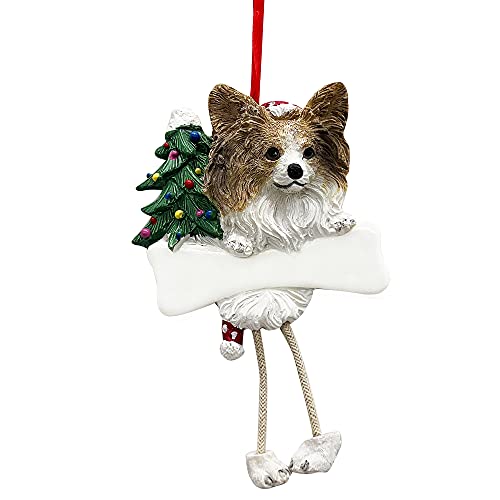 Papillion Ornament with Unique 