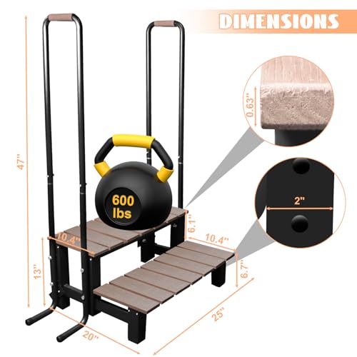 Skertan QH000229 Pool Hot Tub Ladder Above Ground,Hot Tub Steps thumb #2