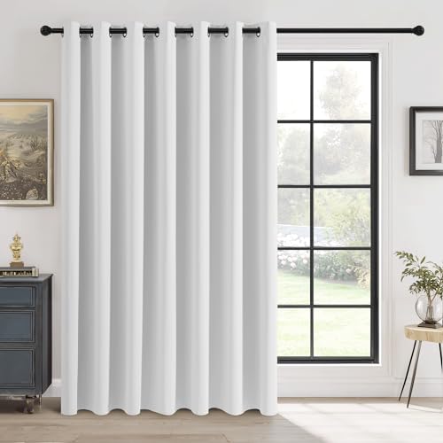 RYB HOME Privacy Curtain for Sliding Glass Door, Thermal Insulated