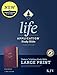 KJV Life Application Study Bible, Third Edition, Large Print (LeatherLike, Purple, Indexed, Red Letter)