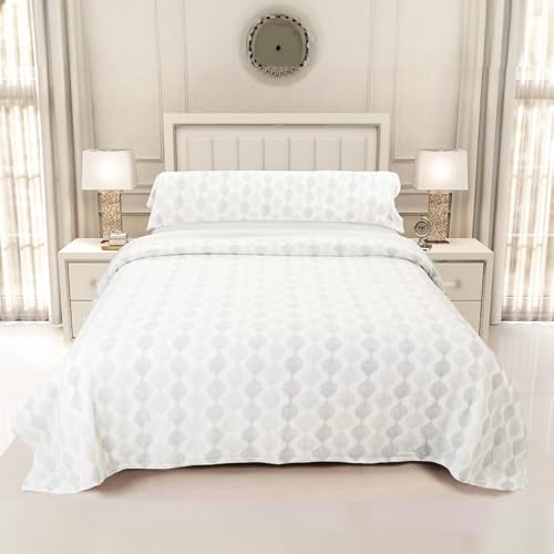 Juego de Sábanas Pirineo Termica 3 Piezas para Cama de 90 - Sábanas Polar para Invierno Cama Individual | Bajera Ajustable 90x190/200+30cm, Encimera de 160x270cm y una Funda Almohada 45x100cm