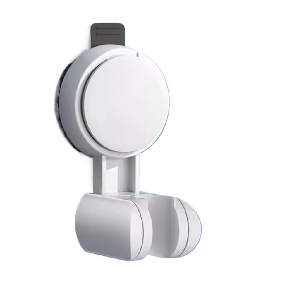 Universal Shower Head Holder No Drill Showerhead Bracket Adjustable Wall Mounted for Bathroom Accessories Stable Rotation