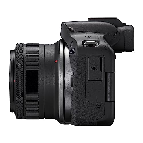Câmera Fotográfica Eos R50 e Lente Rf 18-45mm Preto MPOWER