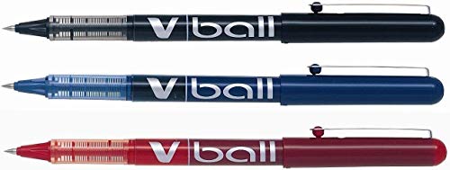 Pilot VBall VB 5 Tintenroller, 6 Stück – Metallspitze, 0,3 Mm, Grün