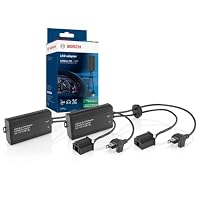 Bosch LED CANbus-Adapter - zur Nachrüstung von H4-LED Powerlight+, 12 V/12 W - Vermeidung von Fehlermeldungen, Flackern sowie Dimmen, 2 Stück – Ansicht 1