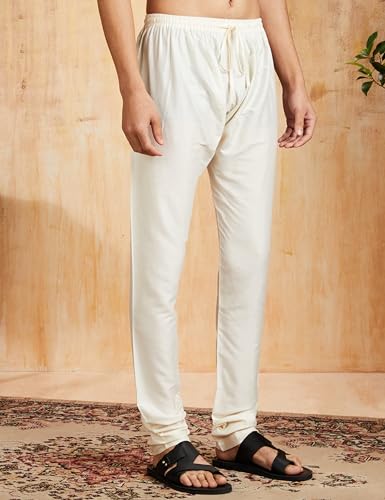 Image of Amazon Brand - Symbol mens Festive Long Kurta & Pyjama Set (2pcs)